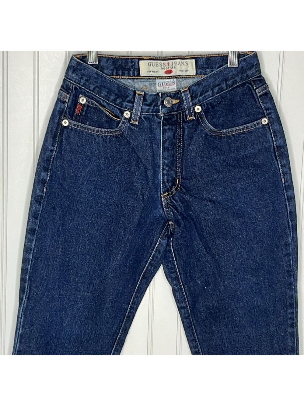 Guess Bootleg Low Waist 100% Cotton Jeans Size 26